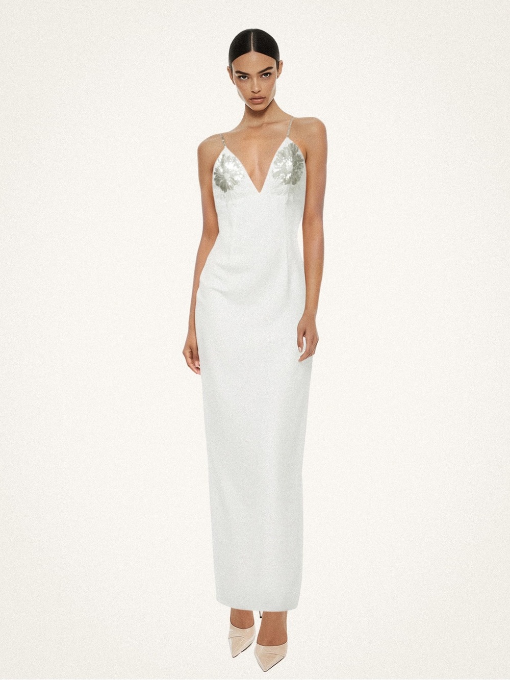 JW PEI Women's Ayliua Sweetheart Dress - White, size 8-12 - Picture 2 of 15